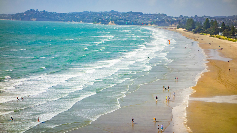 Orewa Surf Beach, Auckland, New Zealand, Surf Lessons, Best Places To Surf In New Zealand
